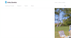 Desktop Screenshot of ambrygen.com